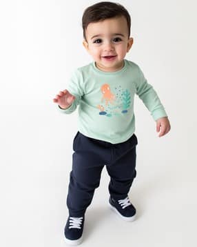 nauti nati Graphic Print T-Shirt & Joggers Set-picture-36
