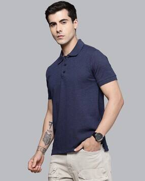 buda jeans co Men Regular Fit Polo T-Shirt with Short Sleeves-picture-37