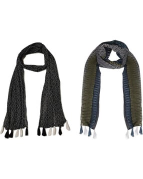 stole villa Women Floral Cotton Scarf -picture-13