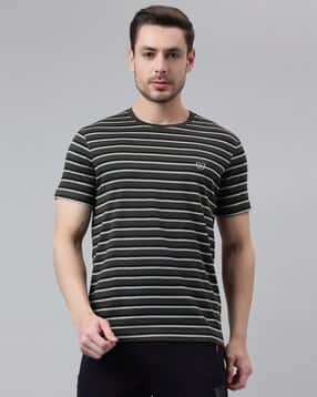van heusen Men Striped Lounge Cotton T-Shirt-picture-15