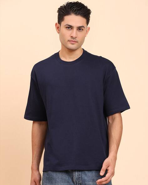 NEONOMAD Men Oversized Fit Round-Neck T-Shirt