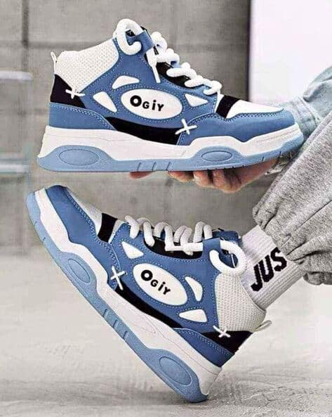 Buy Blue Sneakers for Men by ZIXER Online | Ajio.com