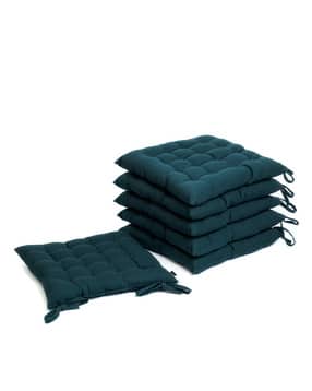 skanda fab Cotton Square Chair Pad-picture-34