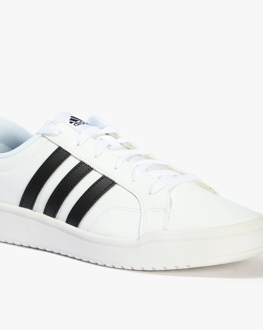 adidas gazelle silver green womens ADIDAS VS SET AW3889 WHITE BLACK SPORT CASUAL CANVAS MEN'S AND WOMEN'S –  Caliendosport main image 1