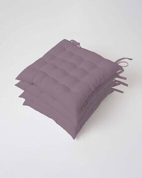 skanda fab Set of 4 Square-Shaped Chair Pads-picture-52