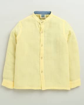zip zap zoop Men Regular Fit Shirt with Mandarin Collar-picture-13