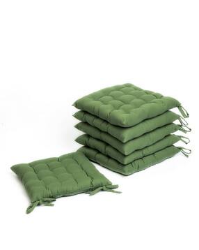 skanda fab Cotton Square Chair Pad-picture-45