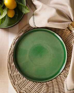 Crackle Glaze Dessert Plate