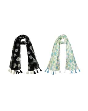 stole villa Women Pack of 2 Scarves-picture-29
