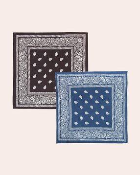 handicraft-palace Men Pack of 2 Paisley Printed Pure Cotton Bandana-picture-14