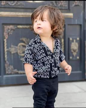suratsuit Boys Typographic Print Shirt & Pants Set-picture-46