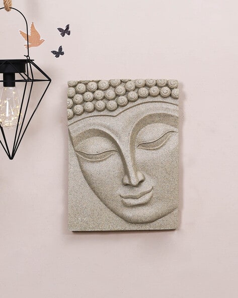 Tayhaa Sand Stone Alluring Buddha Wall Hanging
