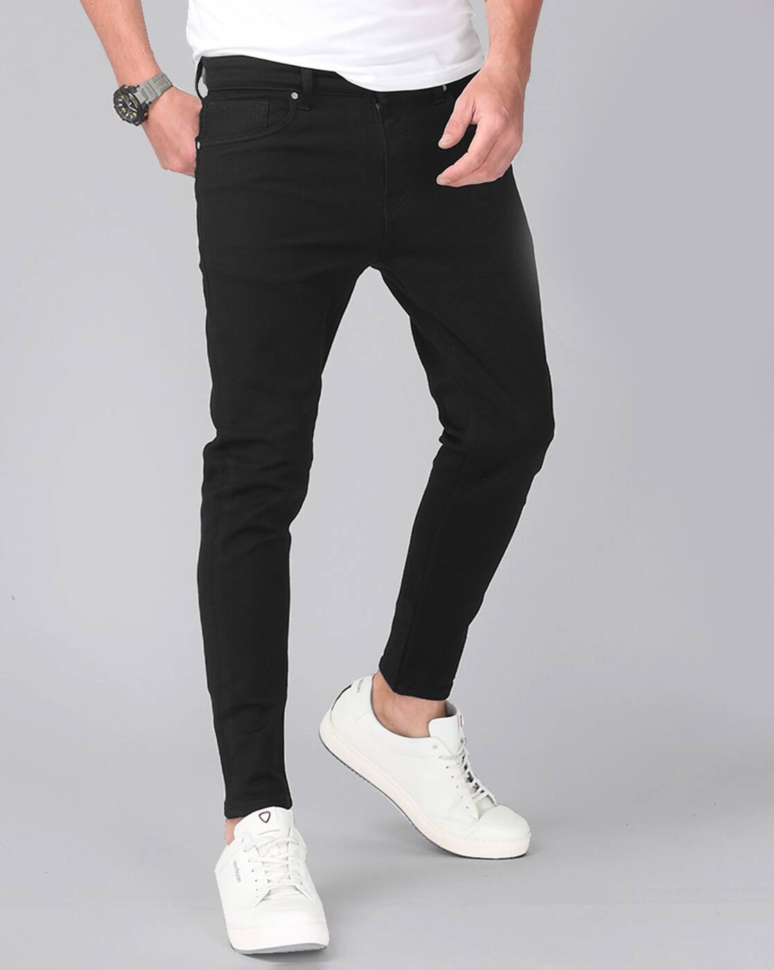 Buy Black Jeans for Men by SNITCH Online | Ajio.com