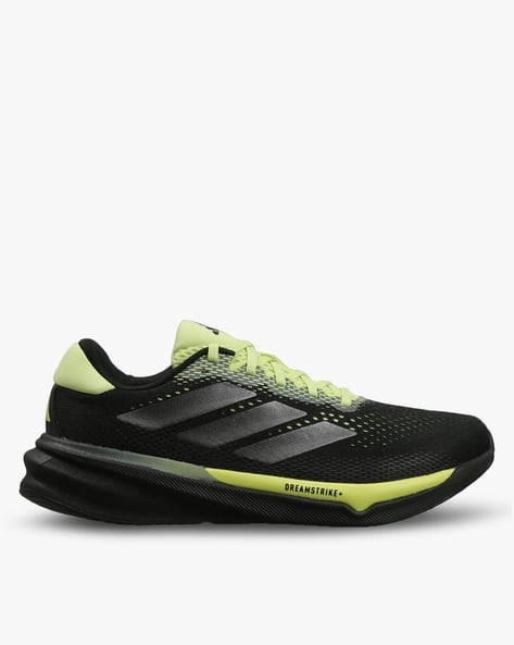 Buy ADIDAS Supernova Stride Running Shoes Black Green Color