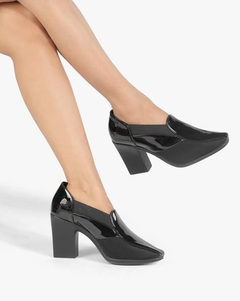Buy Black Heeled Shoes for Women by CATWALK Online