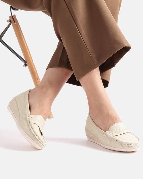 Buy Cream Casual Shoes for Women by Marc Loire Online