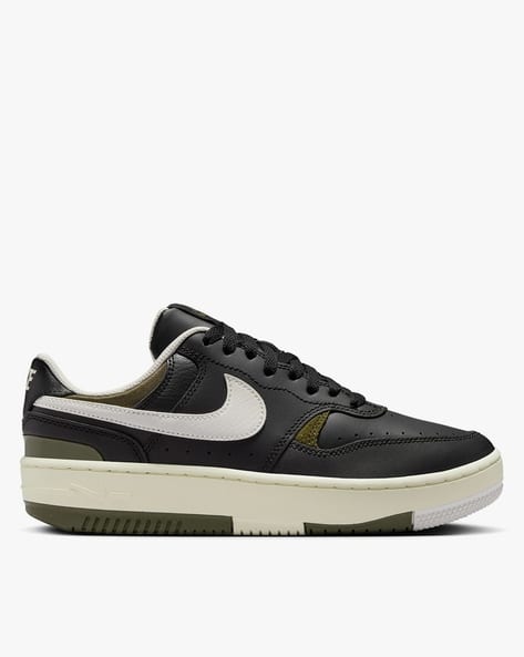 Buy NIKE Gamma Force Lace-Up Sneakers Black Color Women AJIO LUXE