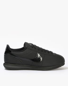 nike cortez nylon black
