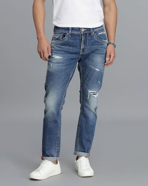 low ankle jeans