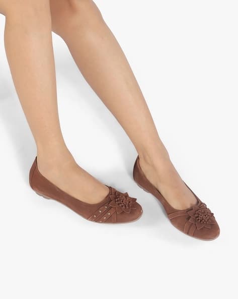 Buy Brown Flat Shoes for Women by CATWALK Online