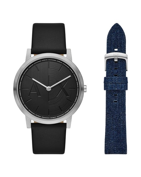 ARMANI EXCHANGE Men Water-Resistant Analogue Watch-AX7168SET