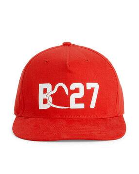 being human Men Typographic Print Baseball Cap-picture-12