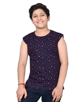 pixie n prince Boys Round Regular Fit T-Shirt-picture-20
