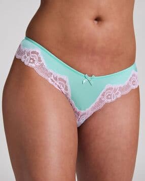 hunkemoller Women Lace & Shine Brazilian Panties-picture-12