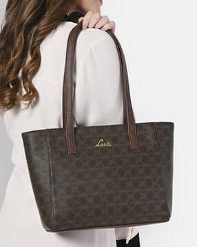 lavie Women Tote Bag with Logo Applique-picture-41