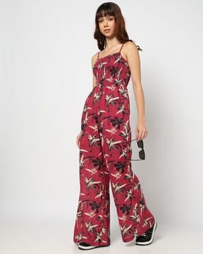 yousta Women Floral Print Strappy Jumpsuit-picture-11