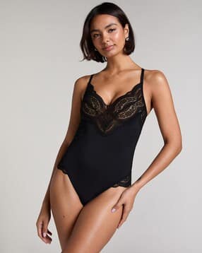 hunkemoller Women Ashley Lace Bodysuit-picture-25