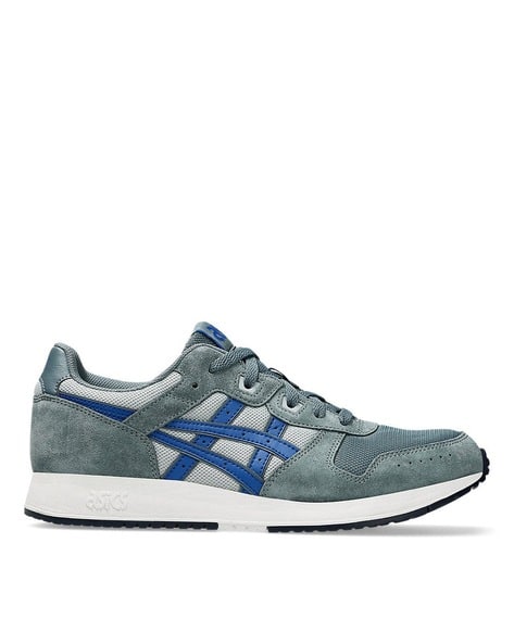 Buy ASICS Unisex LYTE CLASSIC Leather Sneakers Grey Color Men