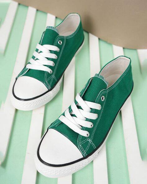 MOZAFIA Women Round-Toe Lace-Up Shoes
