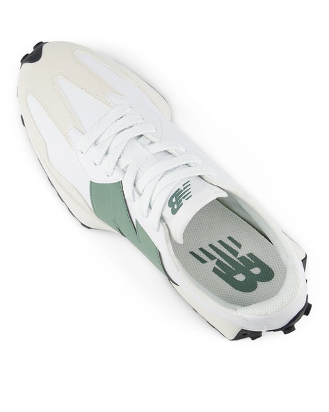 Buy NEW BALANCE 327 Lace-Up Shoes | White Color Men | AJIO LUXE