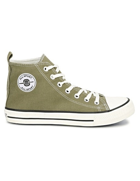MOZAFIA Lace-Up Shoes with Stitch Detail