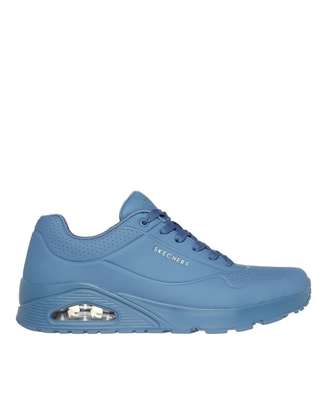 Skechers Men Mid-Top Round-Toe Sports Shoes