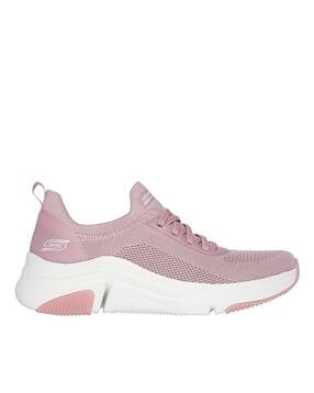 skechers Women Bobs Sparrow Flex-Instant C Lace-Up Shoes-picture-37
