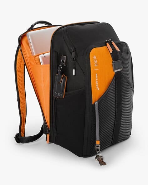 Buy TUMI Mclaren Esports Vortex Pro Large Backpack | Black Color