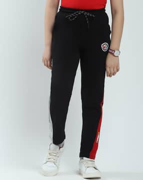 Boys Mid Rise Straight Track Pants-image-22