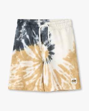 kb team spirit Boys Tie & Dye Straight Fit Knited Shorts-picture-27