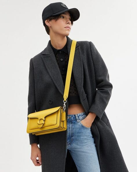 1949 COACH Tabby Medium Mustard yellow 【公式通販】