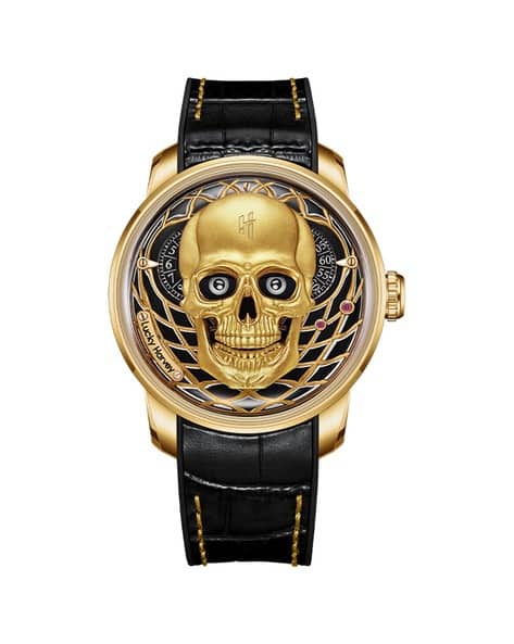Men Craftmanship Series Silver Skull Limited Edition Automatic Watch