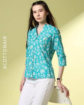 acai Women Floral Print Regular Fit Top-picture-18