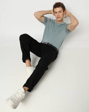 armani exchange Men J16 Straight Fit Bull Denim Jeans-picture-34