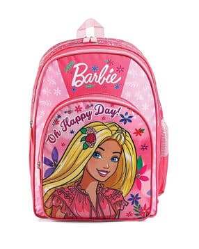 strider Barbie Print School Backpack-picture-3