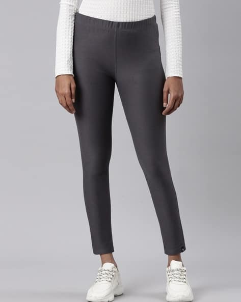Buy Charcoal grey Jeans Jeggings for Women by Twin Birds Online