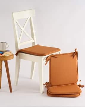 skanda fab Set of 4 Square Shaped Chair Pads 16" x 16"-picture-11