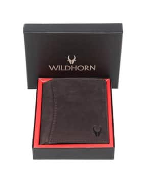 wildhorn Men Logo Embossed Bi-Fold Wallet-picture-14