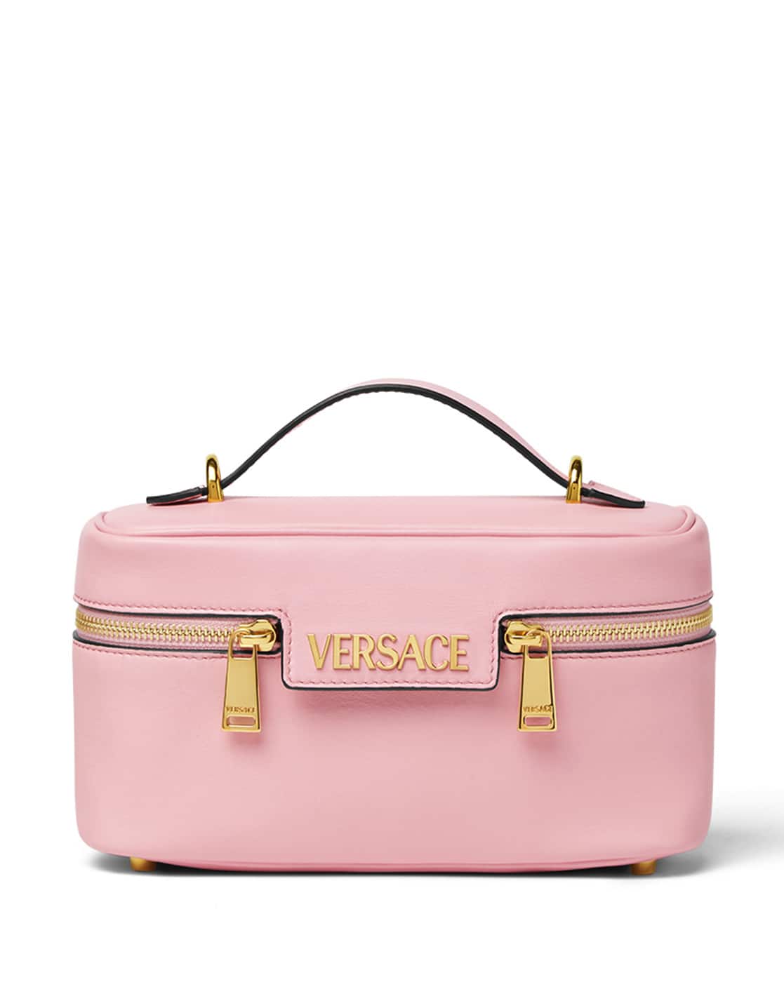 Buy VERSACE Versace Tag Vanity Bag | Pink Color Women | AJIO LUXE
