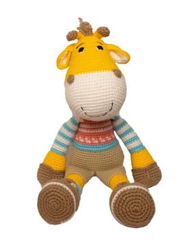 happy threads Gerald The Giraffe Handmade Crochet Toys-picture-36
